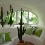 Maison en pierres trait�es en maison d'artiste